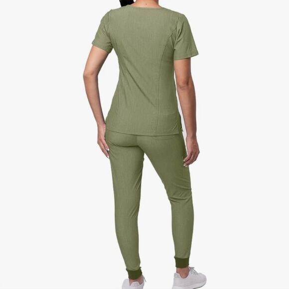 Adar Pro Scrubs Jogger Pant Women’s XS Tailored Fit Olive NWOT - Picture 11 of 11